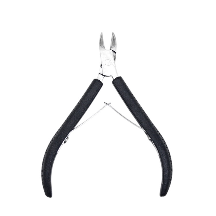 Silicone Handle Cuticle Nipper 2CR13 Stainless Steel For Nail Salon，wholesale beauty tools