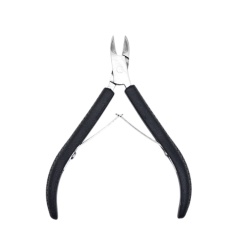 Silicone Handle Cuticle Nipper 2CR13 Stainless Steel For Nail Salon，wholesale beauty tools