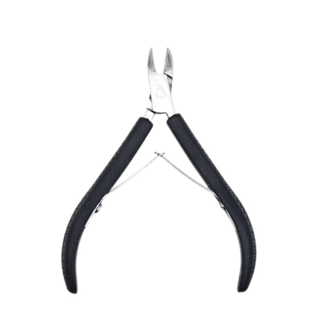 Silicone Handle Cuticle Nipper 2CR13 Stainless Steel For Nail Salon，wholesale beauty tools