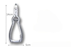 Spring Handle 2CR13 Stainless Steel Cuticle Nipper For Nail Salon，wholesale beauty tools