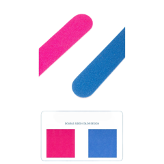 5cm Mini Pink Blue Nail File Wholesale Manicure Emery Board，wholesale beauty tools