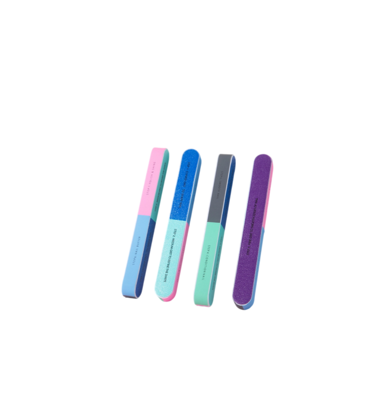 7‑Sided Multi‑Function Sponge Nail File，wholesale beauty tools
