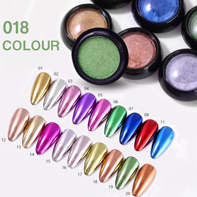 Solid Mirror Chrome Nail Powder，wholesale beauty tools