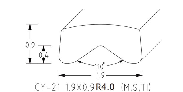 SQUIRCLE BACK V-PROFILE WIRE SERIES