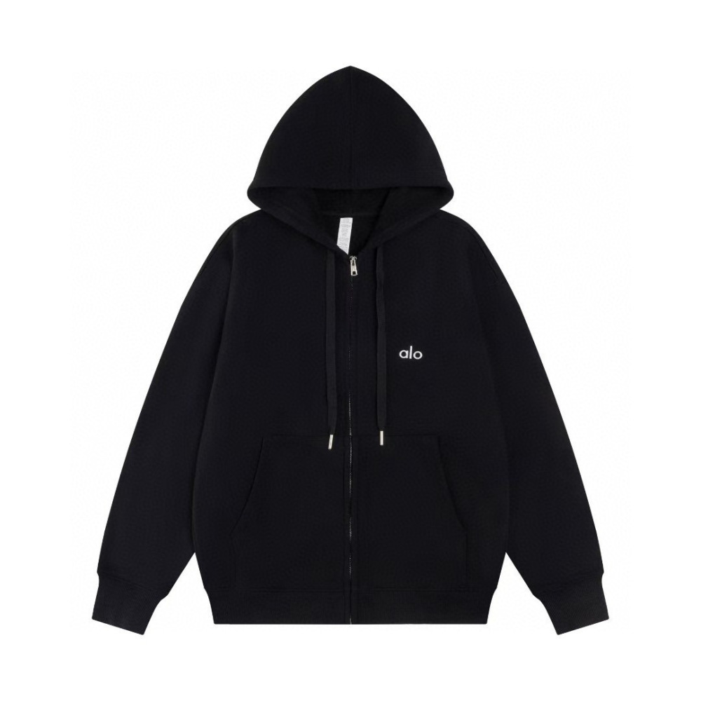 alo utumn and winter American sports hooded sweatshirt loose unisex sweatshirt set