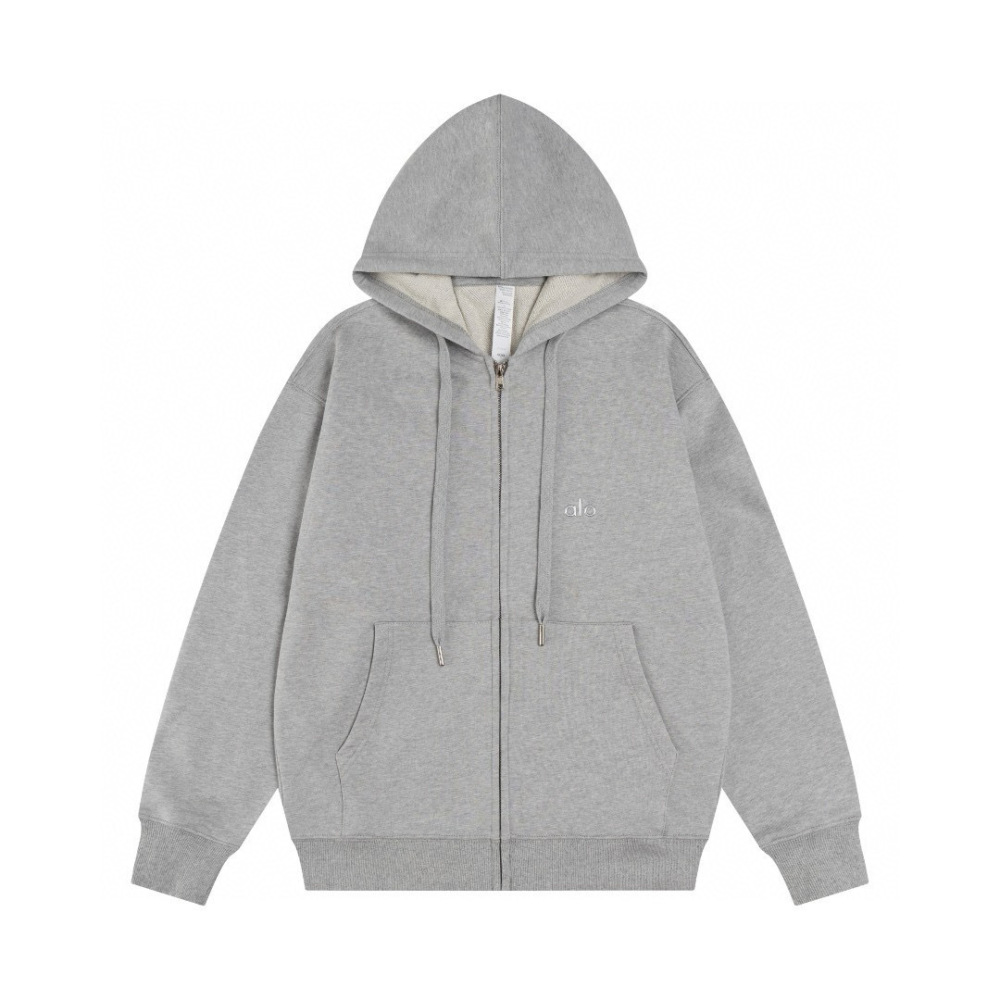 alo utumn and winter American sports hooded sweatshirt loose unisex sweatshirt set