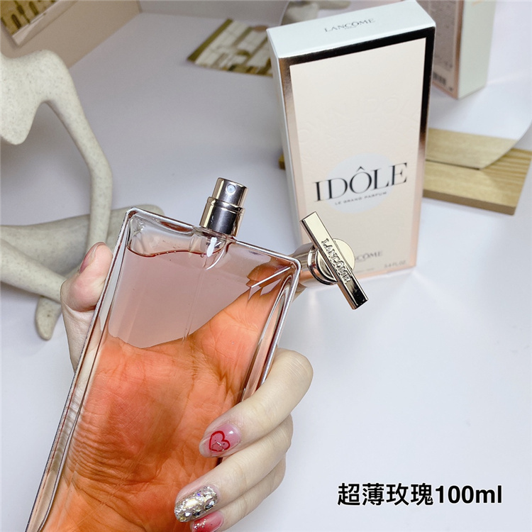 Lancome Idole Perfume 100ml | Ultra-Slim Rose Long-Lasting Scent for Women