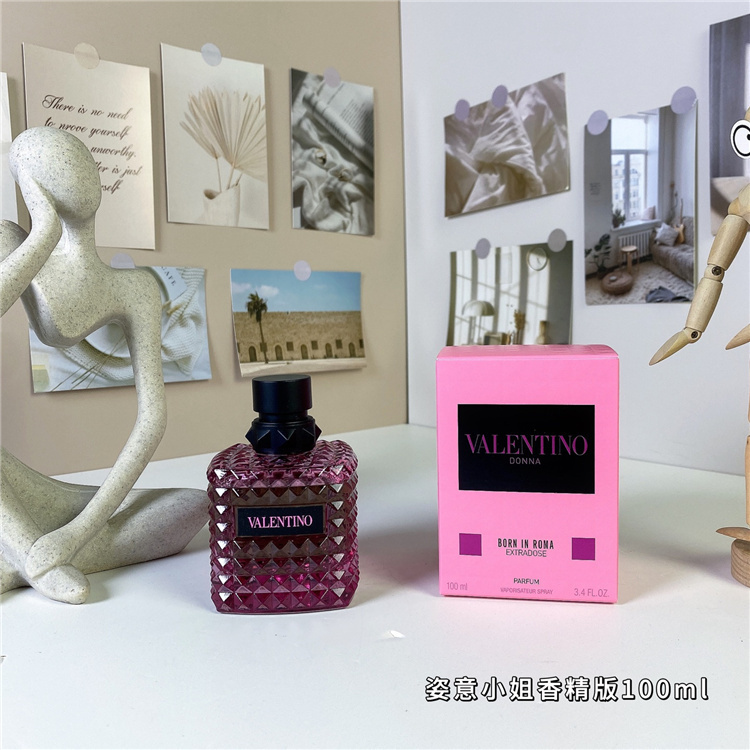 Valentino Donna Born in Roma Extradose Parfum 100ml | Women's Floral Amber Fragrance