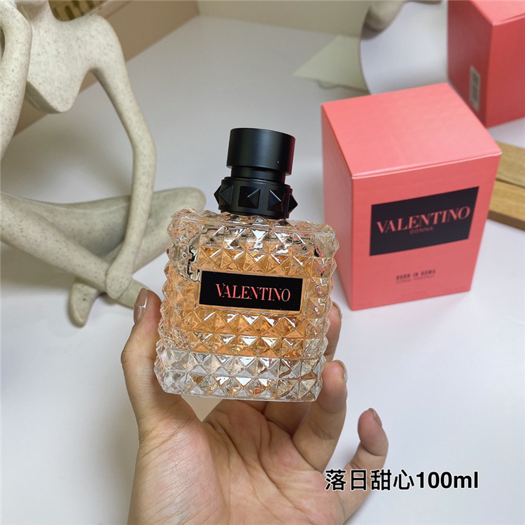 Valentino Donna Born In Roma Coral Fantasy 100ml EDP | Women's Kiwi Brazilian Orange Jasmine Rose White Musk Cedar Fruity Floral Perfume