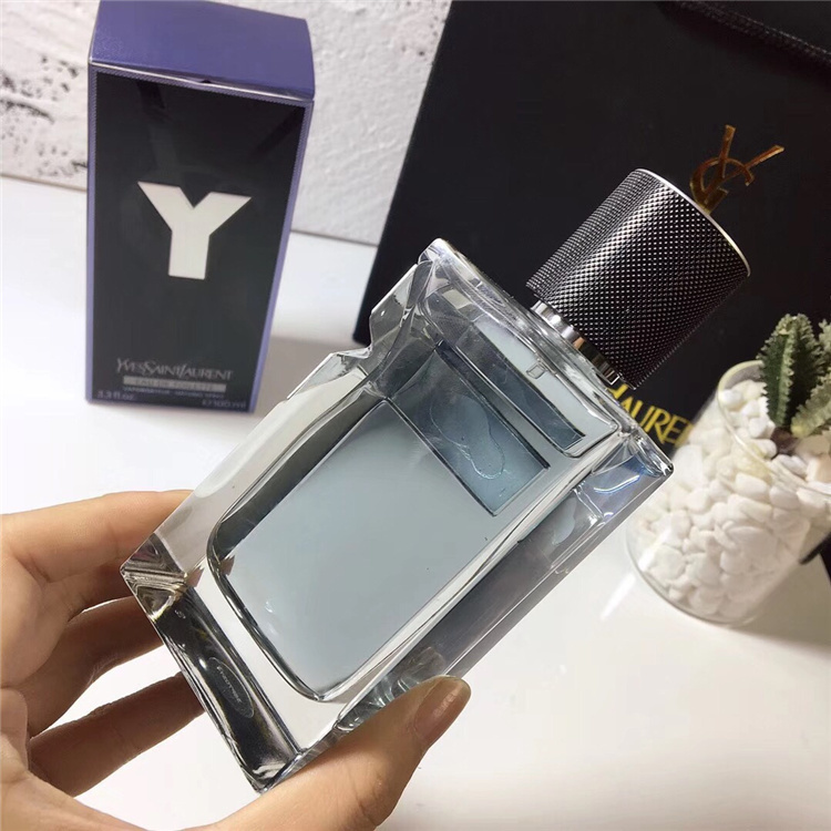YSL Y Eau de Parfum 100ml | Men's Bergamot Ginger Apple Sage Juniper Cedar Vetiver Woody Fougère Fragrance