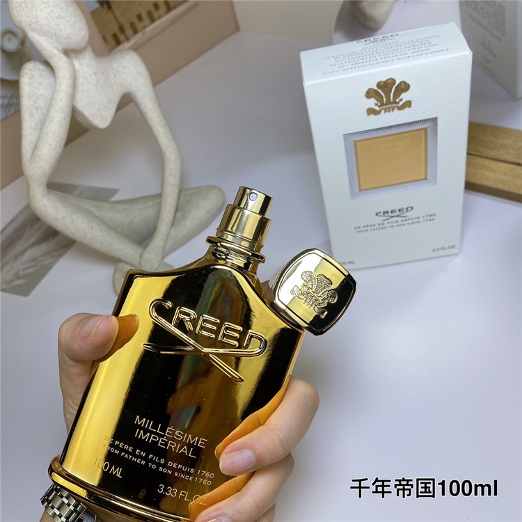 Creed Millésime Impérial Imperial Millesime 100ml EDP Spray | 1995 Unisex Woody Floral Musk Sea Salt Sicilian Lemon Bergamot Iris Sandalwood Marine Fragrance