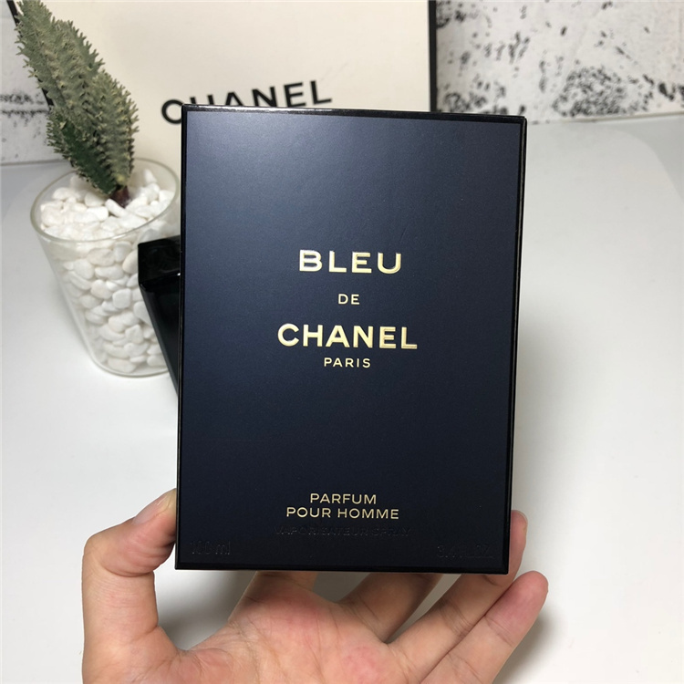 Chanel Bleu de Chanel Parfum 100ml Spray | Men's Intense Woody Aromatic New Caledonian Sandalwood Cedar Tonka Bean Patchouli Fragrance