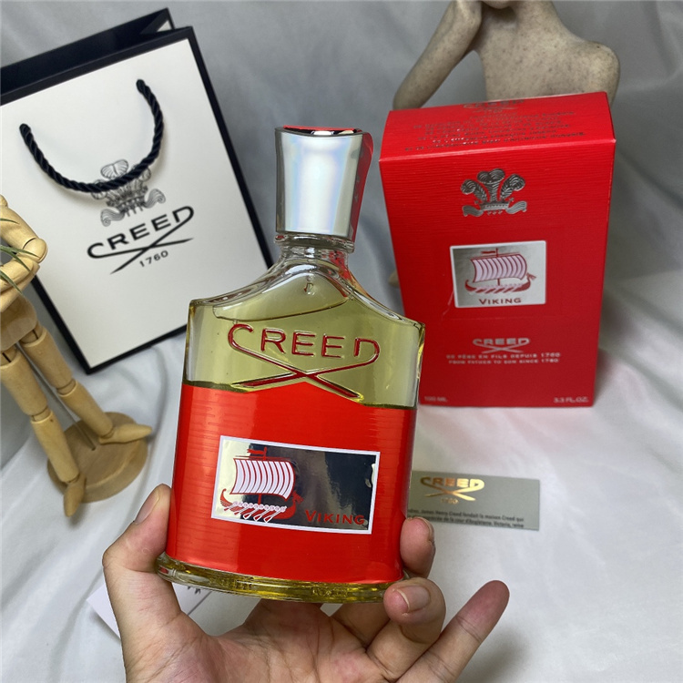 Creed Viking 100ml EDP | Men's Calabrian Bergamot Pink Peppercorn Rose Sandalwood Vetiver Woody Fougère Fragrance