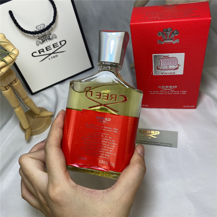Creed Viking 100ml EDP | Men's Calabrian Bergamot Pink Peppercorn Rose Sandalwood Vetiver Woody Fougère Fragrance