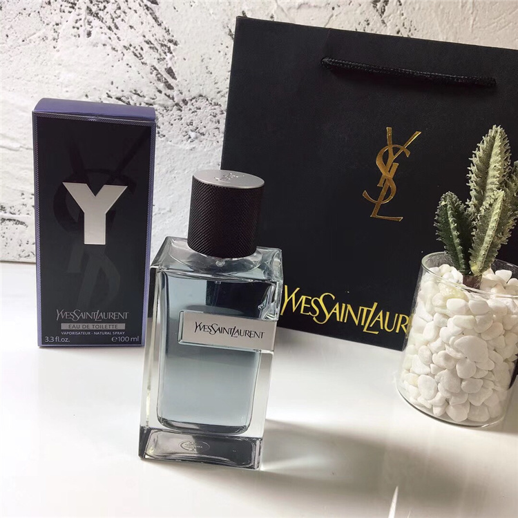 YSL Y Eau de Parfum 100ml | Men's Bergamot Ginger Apple Sage Juniper Cedar Vetiver Woody Fougère Fragrance