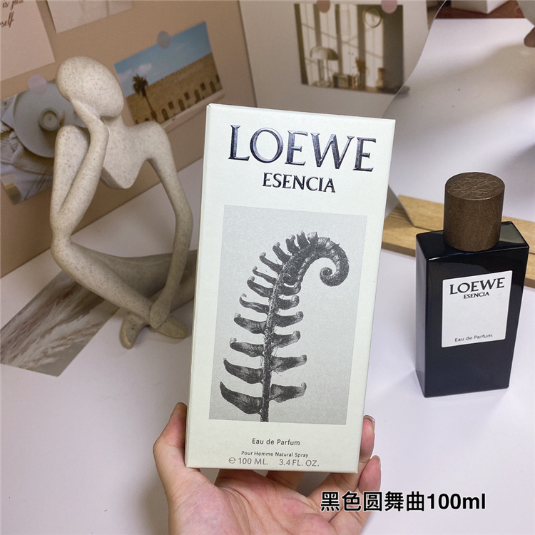 LOEWE Esencia 100ml EDP | Men's Spicy Woody Lavender Basil Juniper Red Green Pepper Cedar Tonka Bean Patchouli Sandalwood Fragrance