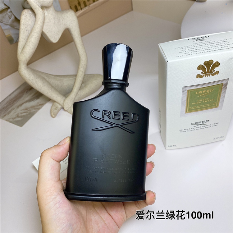 Creed Green Irish Tweed 100ml EDP | Men's Lemon Verbena Peppermint Violet Leaf Iris Sandalwood Ambergris Fougère Fragrance
