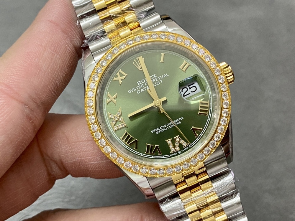 Rolex Datejust Ref.126333 | 41mm Two-Tone Rolesor Diamond Dial 3235 Calibre Automatic Watch