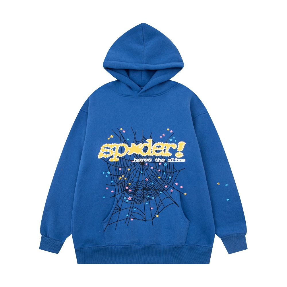 Sp5der Premium Hoodie | Unisex Spider Logo Streetwear Drawstring Pullover