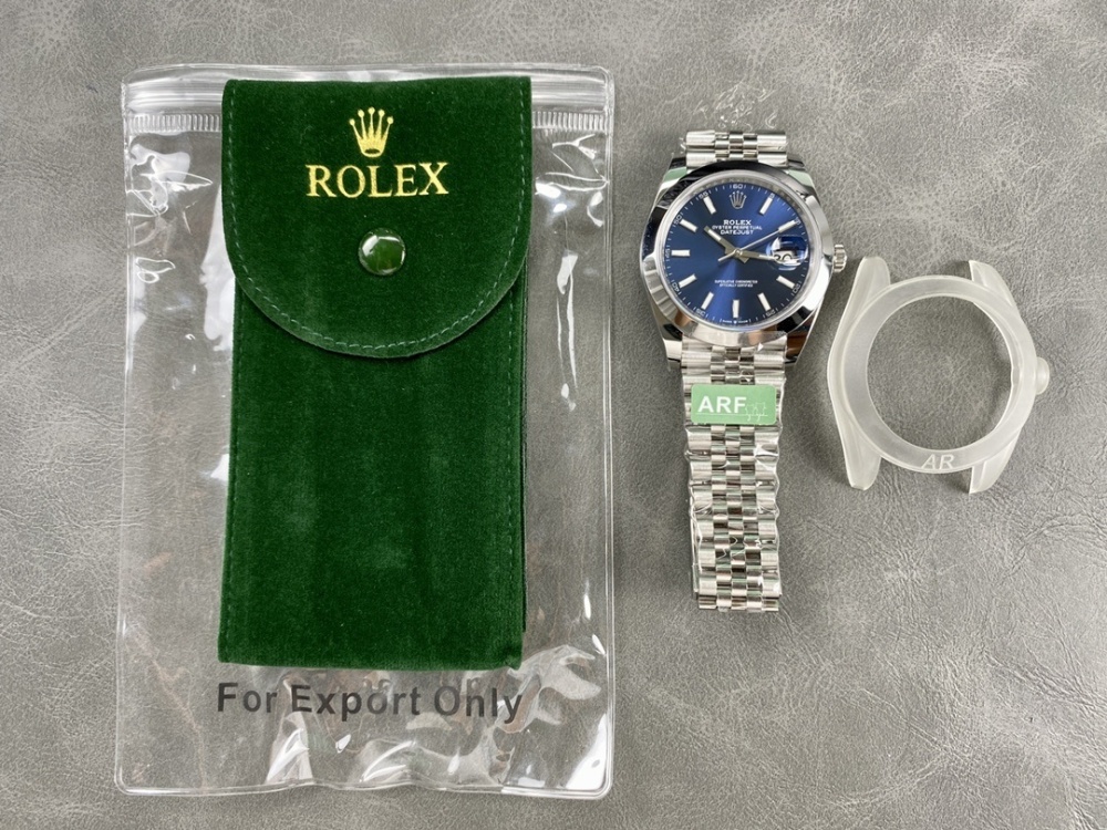 Blue dial Rolex