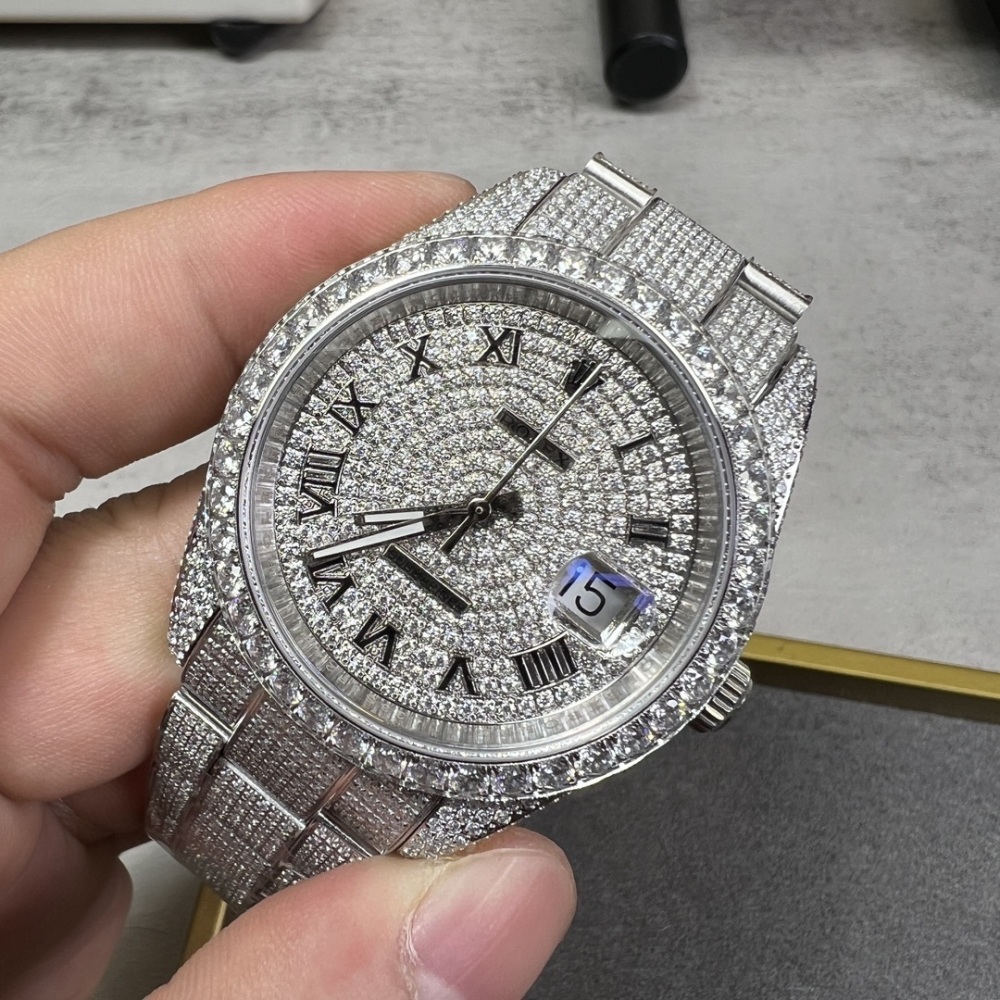 Rolex with diamonds