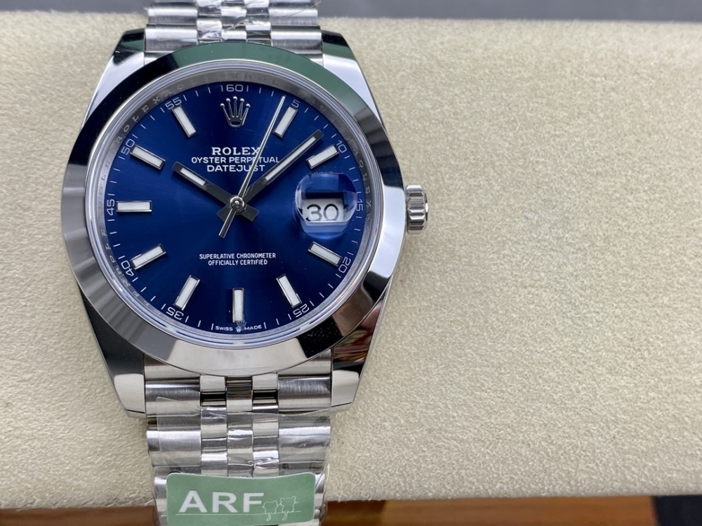Blue dial Rolex