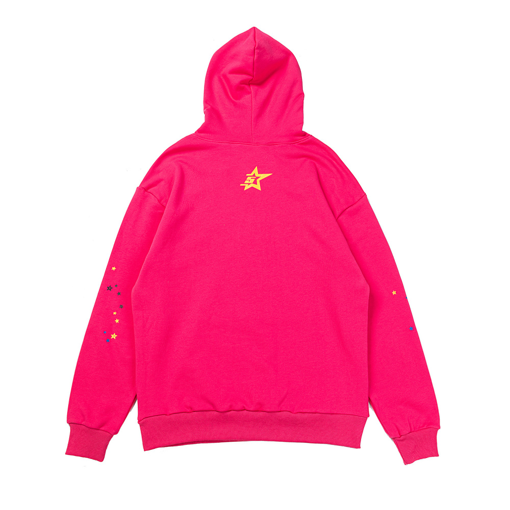 Sp5der Logo Print Casual Hoodie for Men Women Fashion Streetwear Long Sleeve Sweatshirt Hip Hop Style Pullover Tops