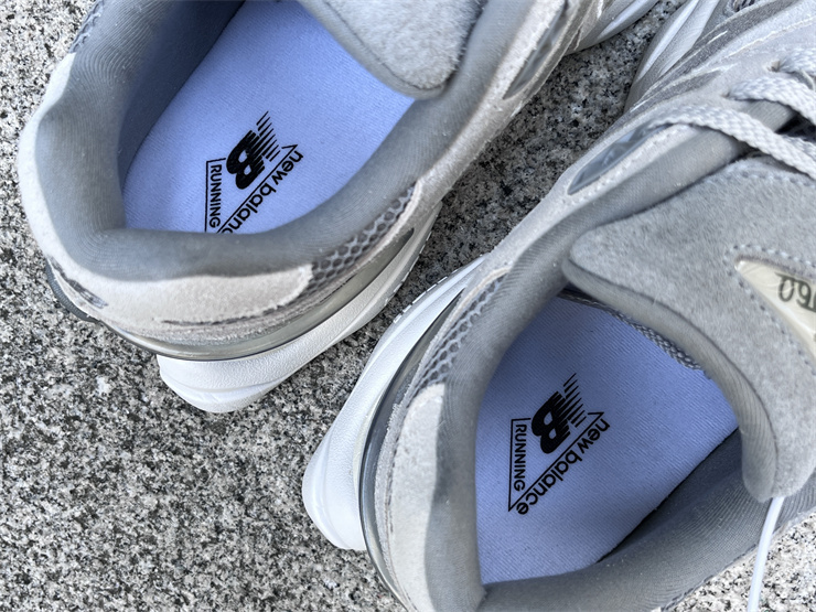 New Balance NB 9060 Grey Chunky Stylish Athletic Shoes, Comfortable Mid Top Daily Streetwear Fashion Sneakers for Men