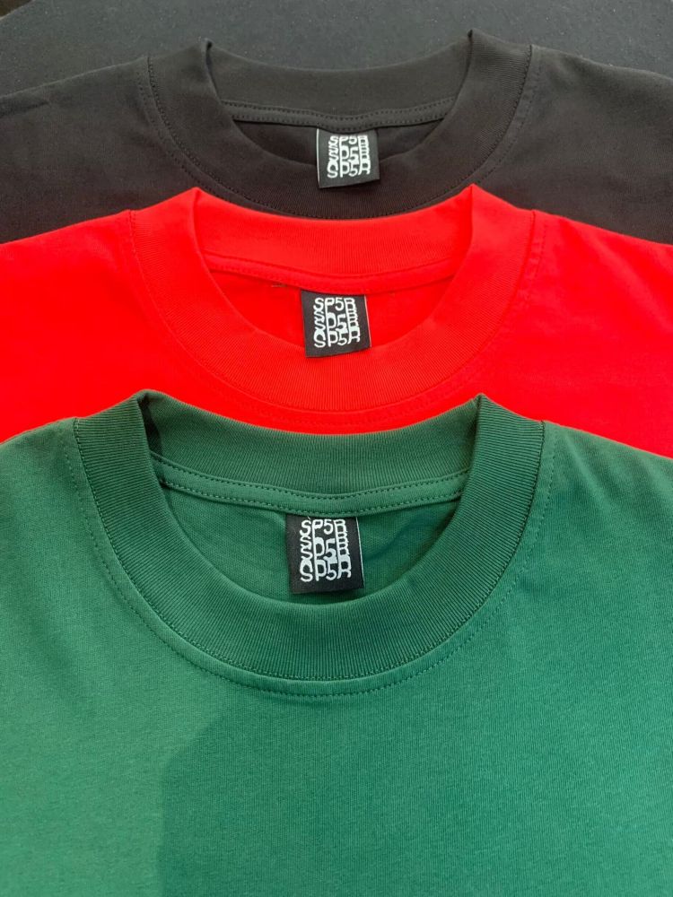 Sp5der Classic Logo Graphic Tee Casual Everyday Wear Short Sleeve Cotton T-Shirt