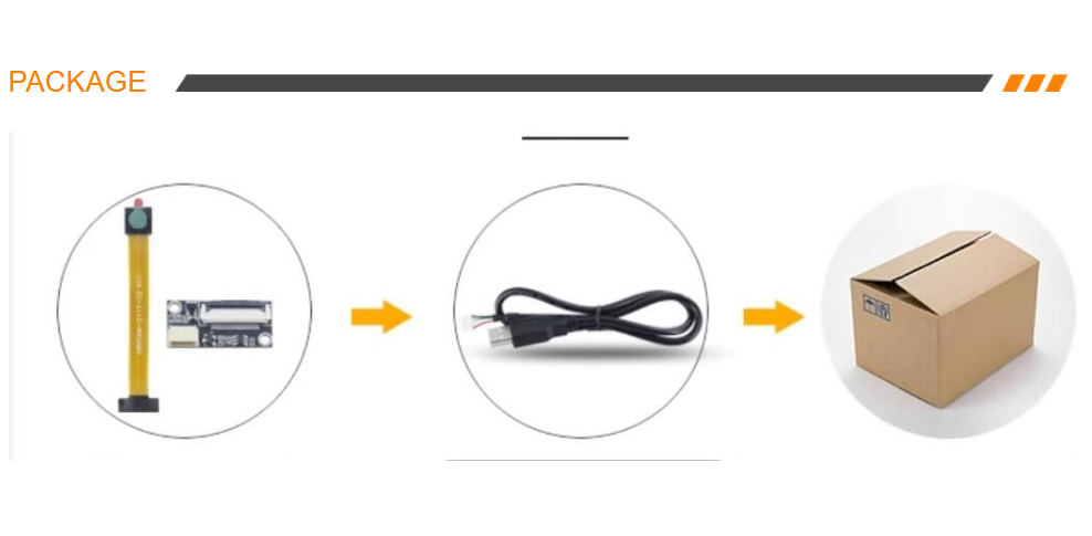 1MP HD OV9732 720P Flexible USB Camera Module For Recognition Machine