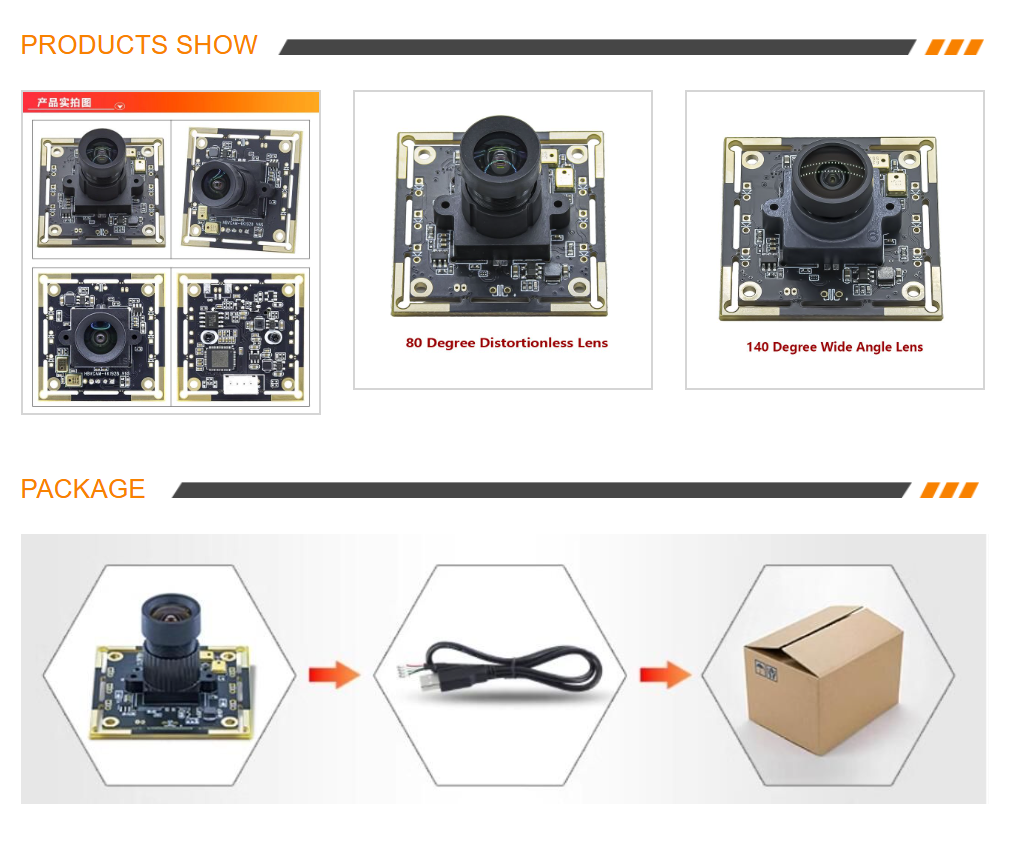 IMX317 3840*2160 8MP 4K USB Camera Module For Advisement Player