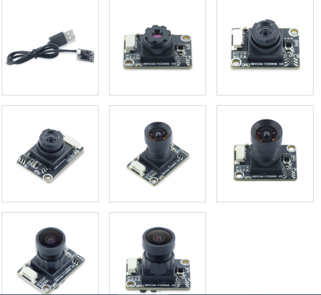 2MP PS5268 1/2.7 1080P WDR USB Mini Camera Module For facial Recognition Equipment
