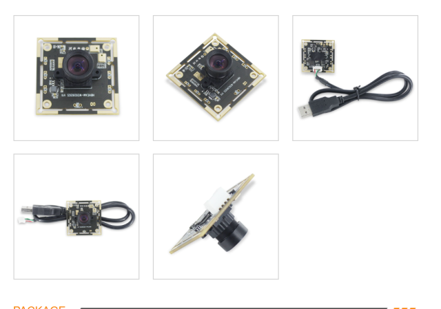 HBVCAM OV9281 1MP HD 120FPS Black and White USB Global Shutter Camera Module