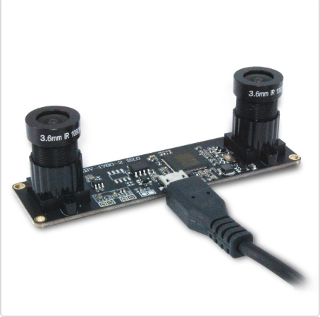 HBVCAM OV9732 1MP HD Face AR depth detection binocular synchronous camera module