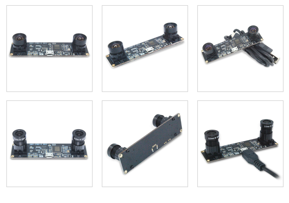 HBVCAM OV9732 1MP HD Face AR depth detection binocular synchronous camera module