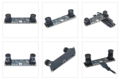 HBVCAM OV9732 1MP HD Face AR depth detection binocular synchronous camera module