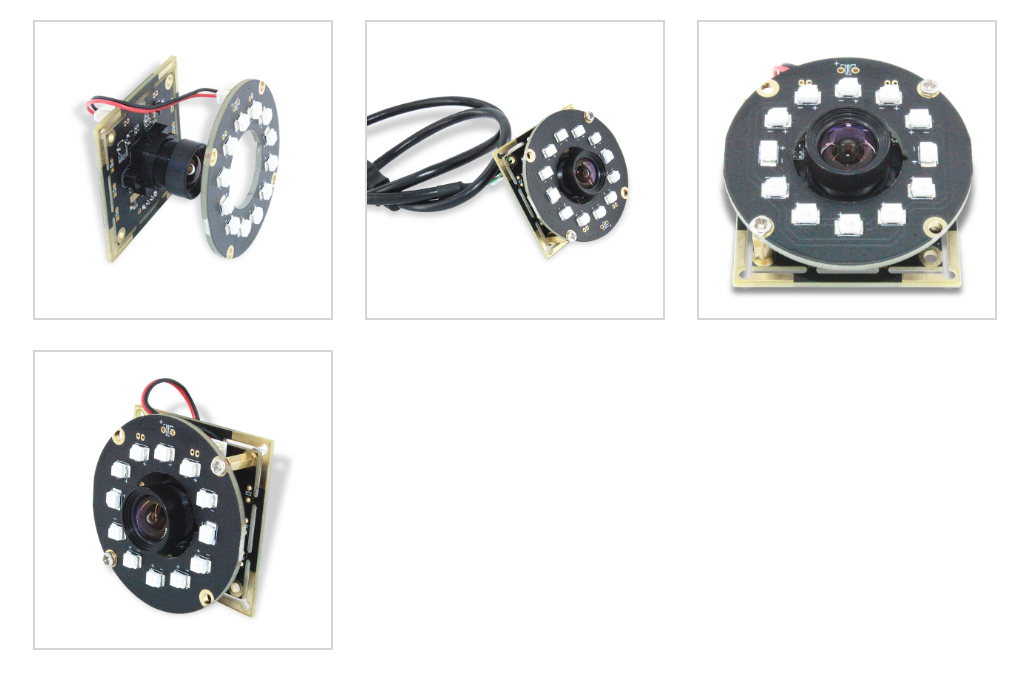 HBVCAM OV9281 1MP HD Black and White Globe Exposure CMOS Camera Module