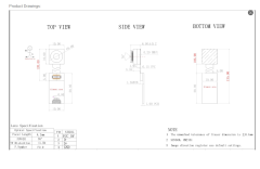 2MP HD 1080P Camera Module With FPC+PCB Board