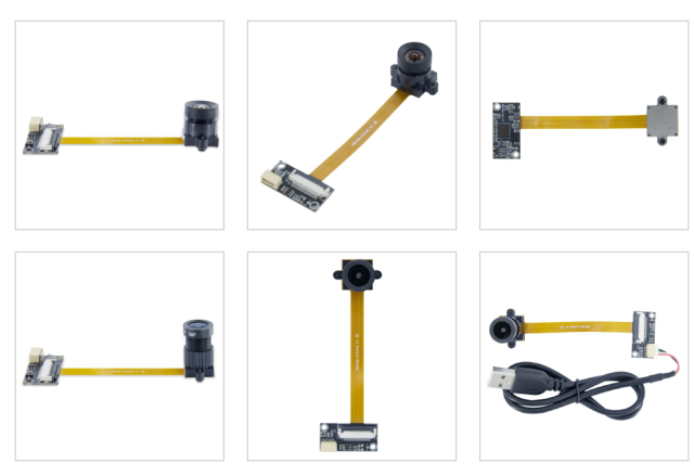 2MP PS5260 1/2.7 60FPS Camera Module With Flexible FPC board