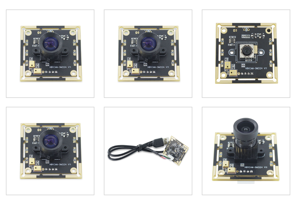 HBVCAM 5MP OV5693 Usb Camera module With auto Focus and Fixed Focus Lens