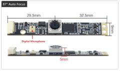 HBVCAM OV5647 5MP Auto Focus Camera Module for Kiosk Machine