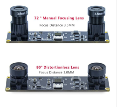 HBVCAM OV4689 4M Pixel HD Dual Lens 3D Synchronous CMOS Camera Module