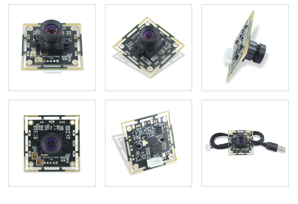 FOV 100 degree distortionless lens OV2710 HD CMOS camera module