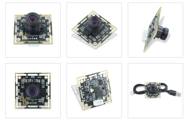 FOV 100 degree distortionless lens OV2710 HD CMOS camera module