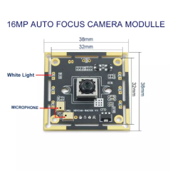 HBVCAM 16MP Auto Focus UVC Sony IMX298 Plug and Play USB Camera Module For Windows Android Mac Linux USB2.0 Driverless