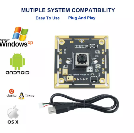 HBVCAM 16MP Auto Focus UVC Sony IMX298 Plug and Play USB Camera Module For Windows Android Mac Linux USB2.0 Driverless