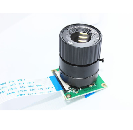 Raspberry Pi Camera Module 5MP 8mm Focal Adjustable Length Night Vision NoIR Camera for Raspberry Pi 3 Model B+/3B/Zero W