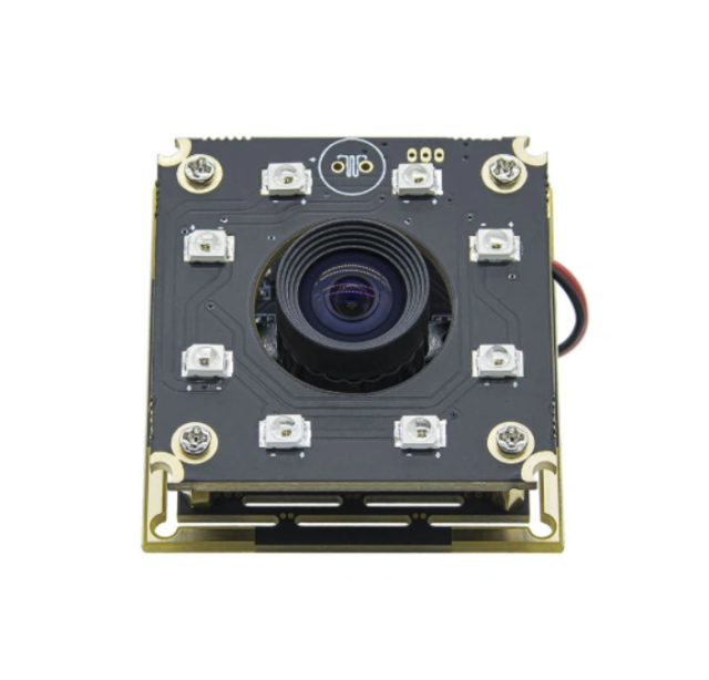 SANSETECH 0.3MP 120FPS High Speed Black And White Global Shutter Camera Module With 850nm Night Vision Board