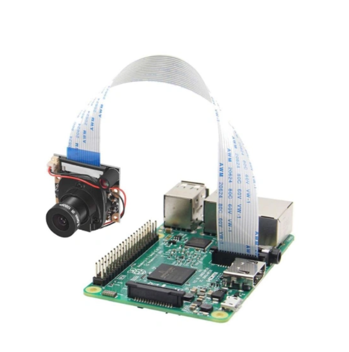 Raspberry Pi Camera Module with Automatic IR-Cut Night Vision Camera 5MP 1080p HD Webcam for Raspberry Pi 3 Model B