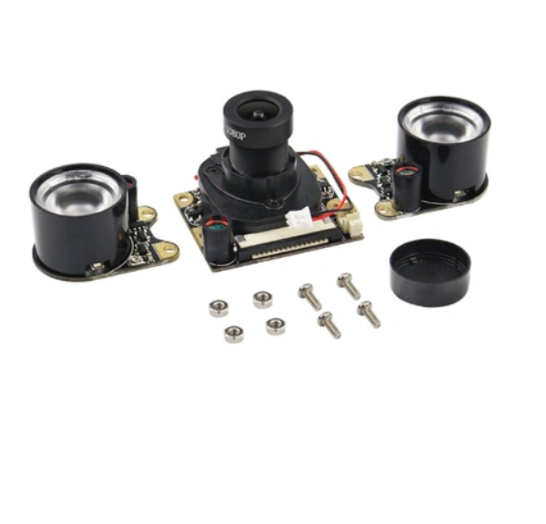 Raspberry Pi Camera Module with Automatic IR-Cut Night Vision Camera 5MP 1080p HD Webcam for Raspberry Pi 3 Model B